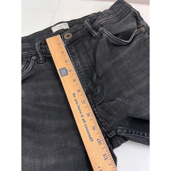 The Rising Sun MFG Co. Men's Skinny Fit Black Jeans Stretch Cotton Size 33 - Picture 8 of 10